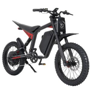 Mangosteen FT07 - Moto Elétrica Off-Road Preta