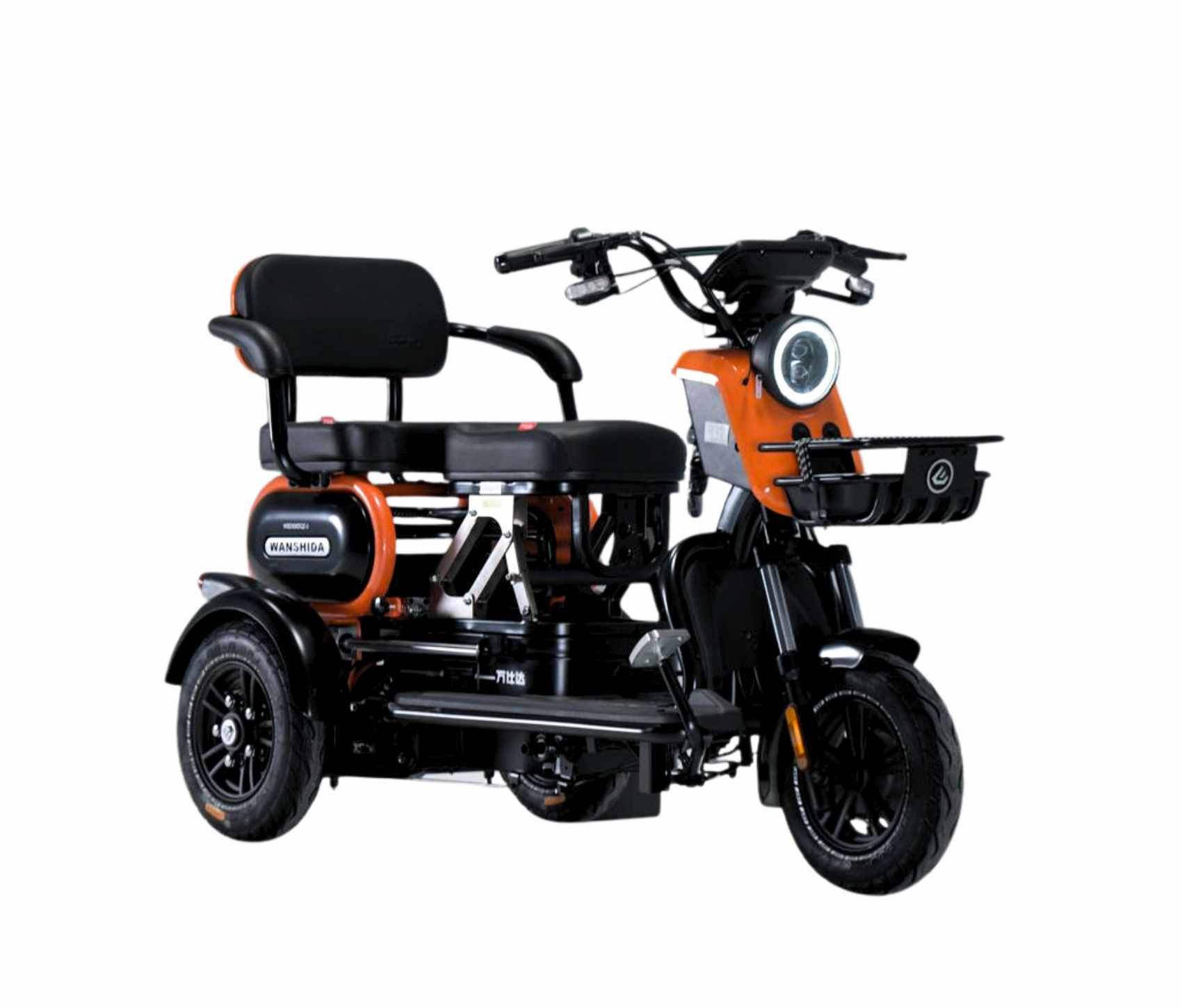 Triciclo Elétrico WANSHIDA U1s – 3 Rodas Sem CNH São Paulo