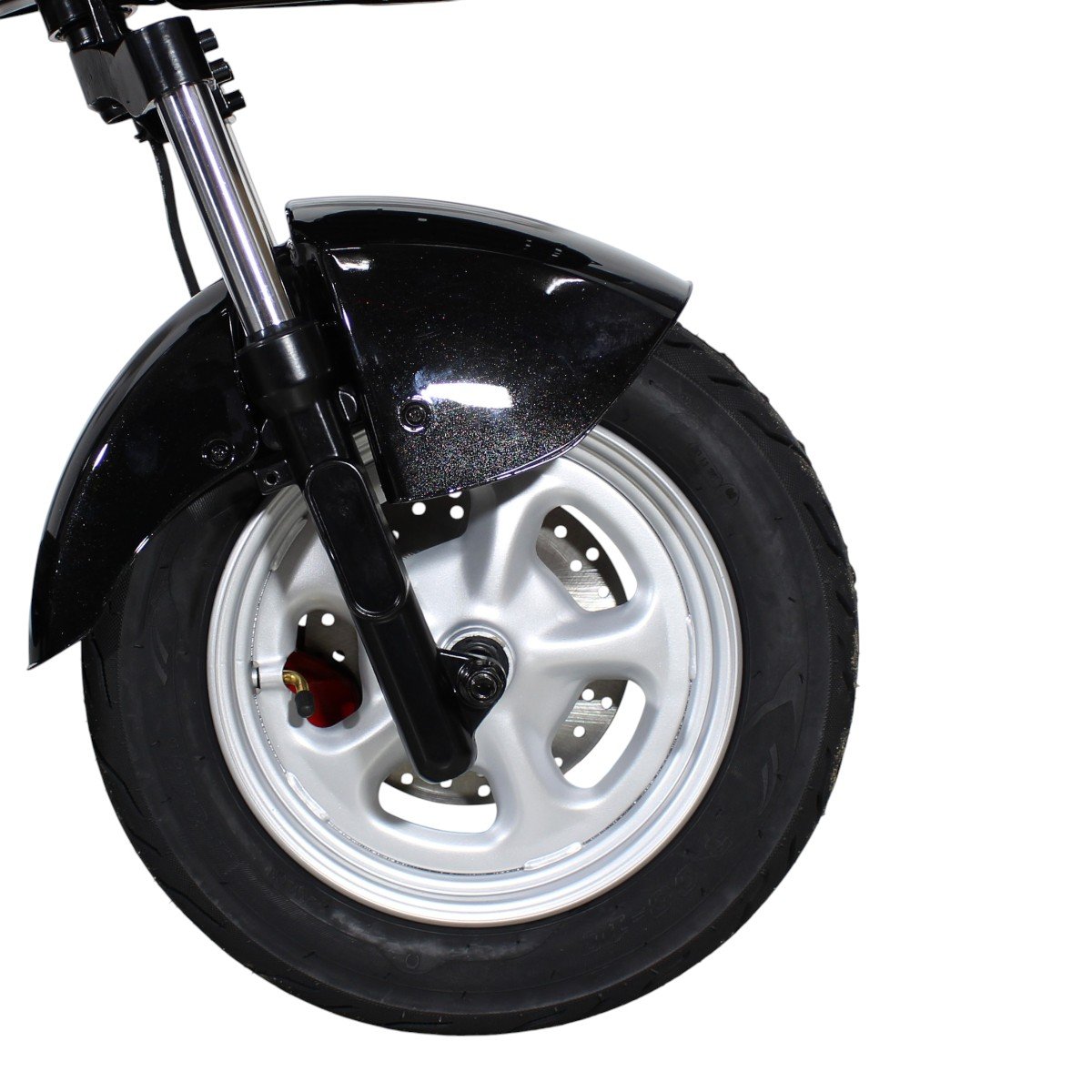 Scooter elétrica WD2S preta, foto 4 da galeria
